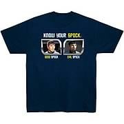 Star Trek T-Shirt: Know Your Spock T-Shirt